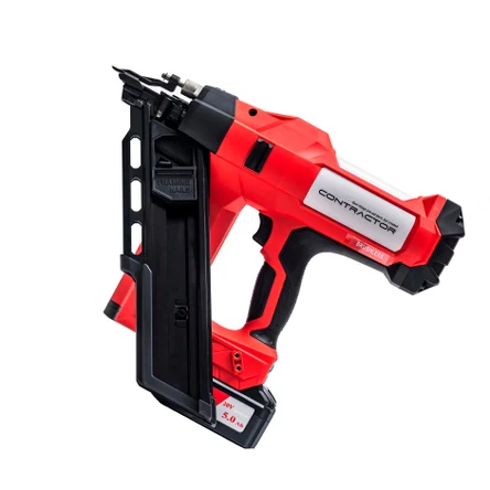 Нейлер аккумуляторный каркасный 34° реечный